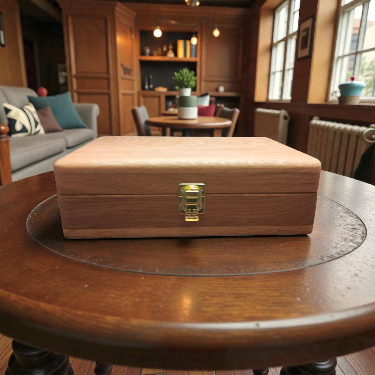 Men's Storage Box, Keepsake Gift Box, Handmade Wooden Watch Box, Wooden Watch Holder, Gift for Him, Watch Organizer, Groomsmen Gifts