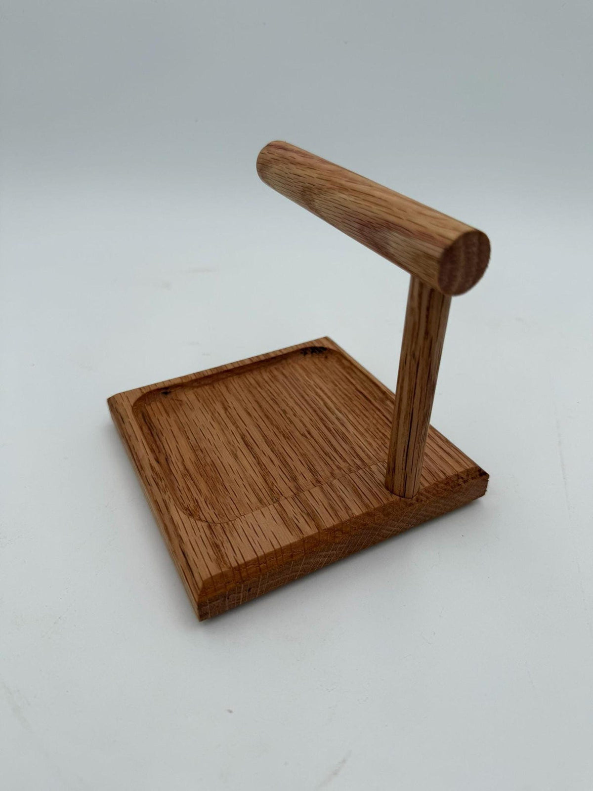 Walnut Valet, Solid Hardwood Tray With Watch Holder And Bracelet Bar