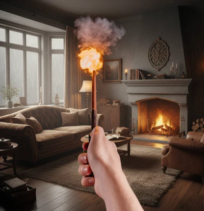 Make Fire Appear From Your Wand In Seconds