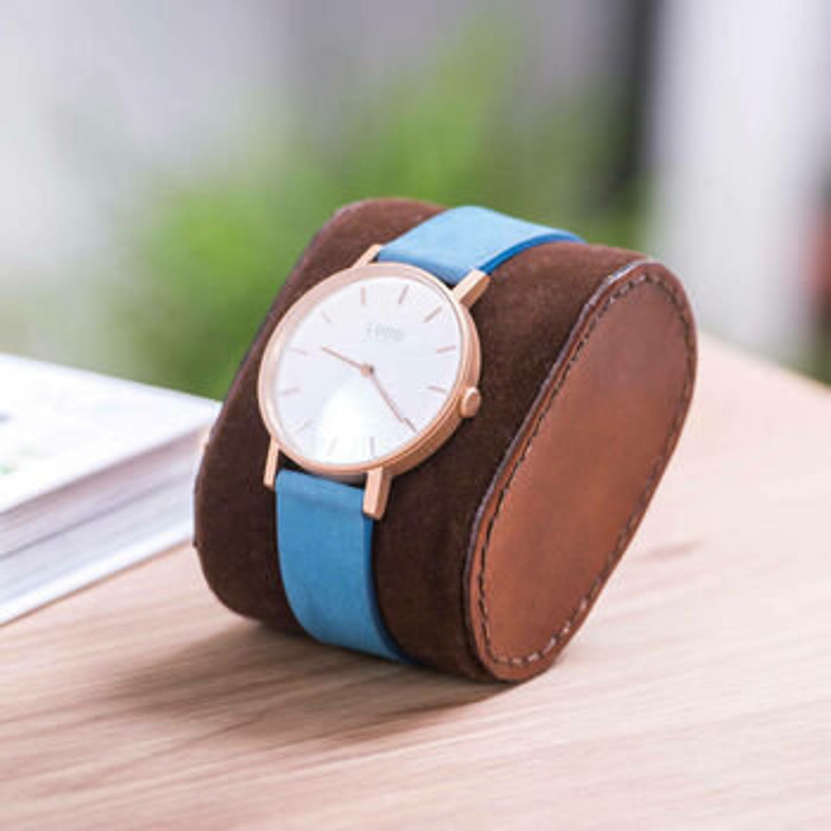 Personalised Leather Watch Box