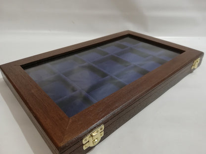 Collector's pocket watch case Coins Medals Coins & More 15 boxes 60x60