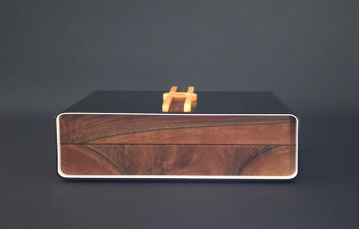 Hand Made Watch Box, Modern Watch Box, Wood Watch Box For Men, Walnut Watch Box For 6 Watches, Watch Box Australia, Watch Storage Case