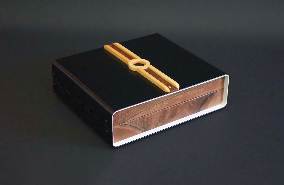 Hand Made Watch Box, Modern Watch Box, Wood Watch Box For Men, Walnut Watch Box For 6 Watches, Watch Box Australia, Watch Storage Case