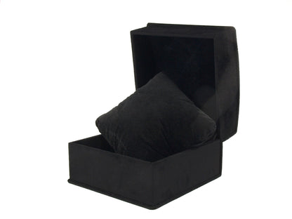 Luxury Black Velvet Watch Box, Collar Watch or Bracelet Gift Box with Cushion - CHELSEA