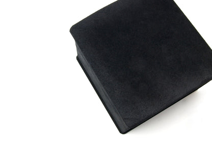 Luxury Black Velvet Watch Box, Collar Watch or Bracelet Gift Box with Cushion - CHELSEA