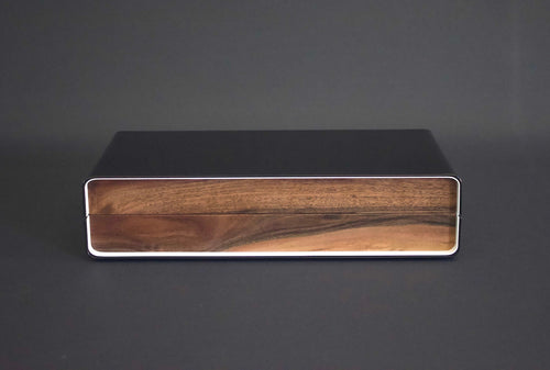 Wood Watch Box, Walnut Watch Storage Box, Modern Watch Boxes, Engraved Watchbox, Handmade Watch Case, Luxury Watch Holder, Uhrenbox,