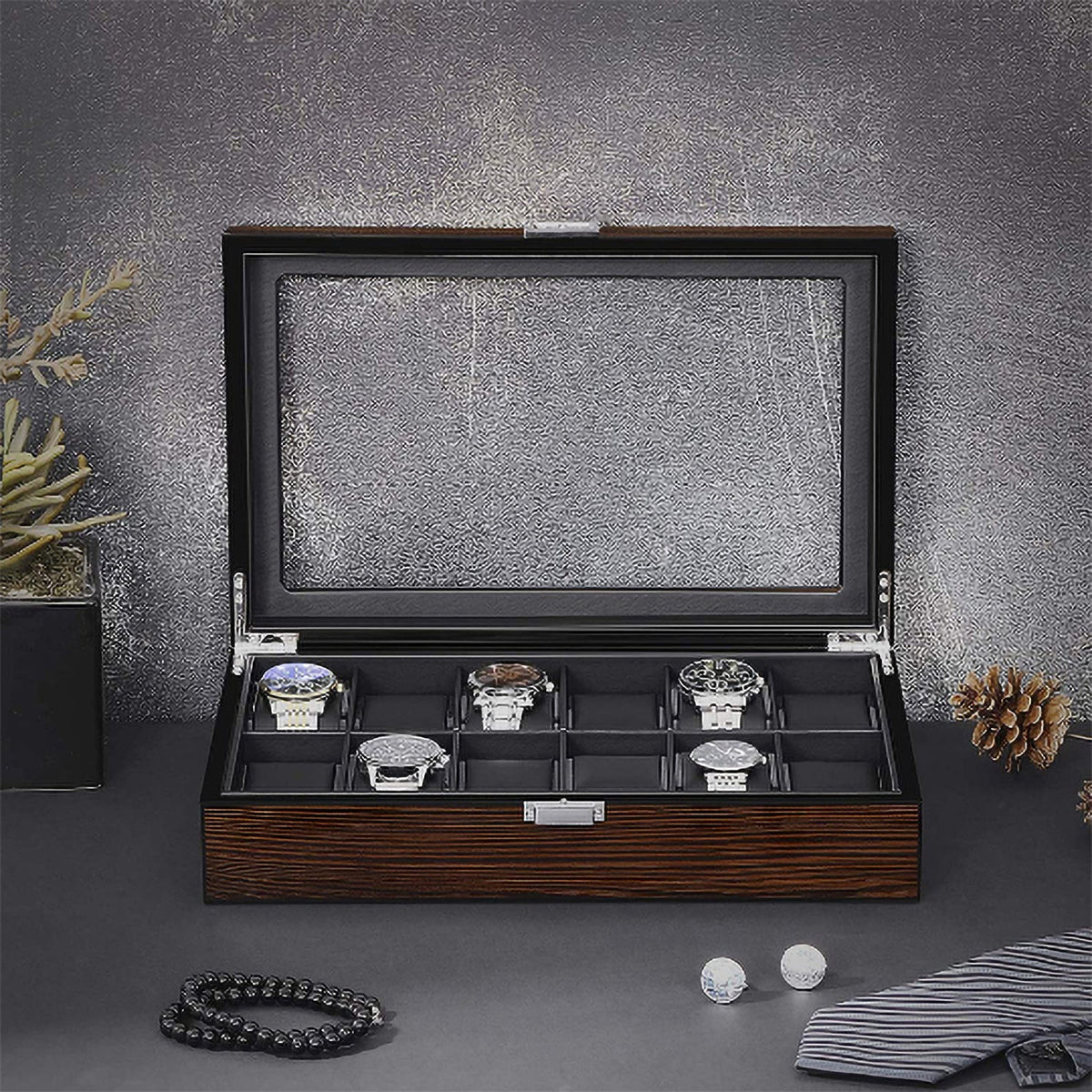 Personalized Valet Box/men's Watch Box/ Watch Box/Watch Case /Wood Watch Box/ Watch Display