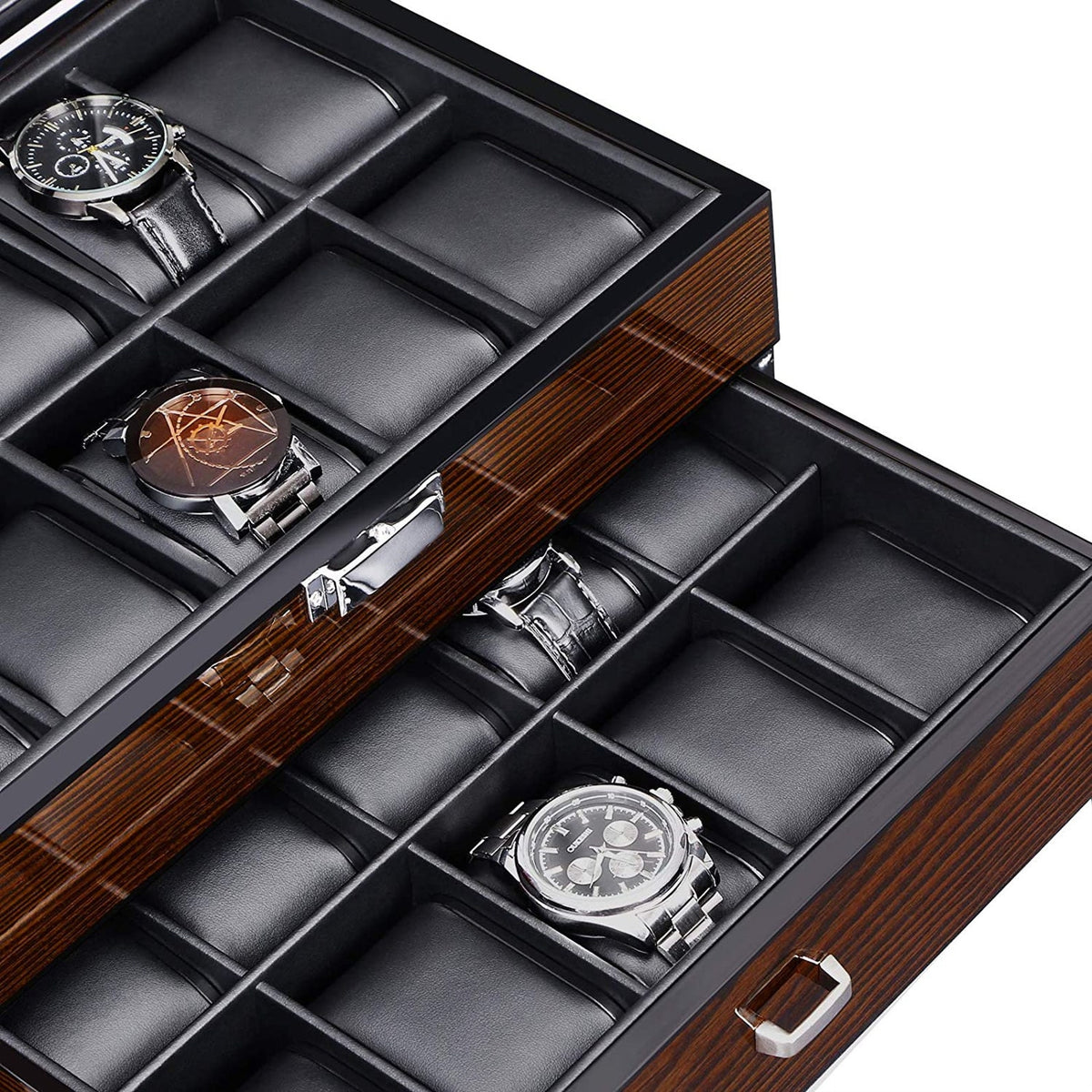 Personalized Valet Box/men's Watch Box/ Watch Box/Watch Case /Wood Watch Box/ Watch Display