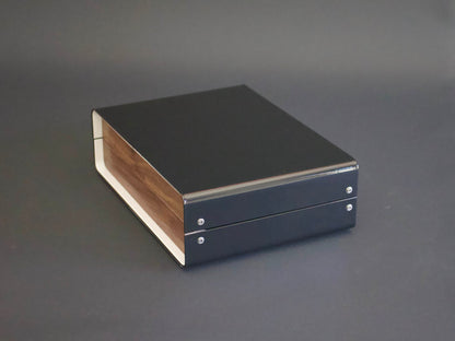 Modern Box For Watches, Wood Watch Case, Custom Men's Gift, 50th Birthday Gift, Watch and Glasses Box, Wood Watch Storage, 4 Watch Box