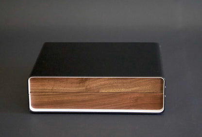 Modern Box For Watches, Wood Watch Case, Custom Men's Gift, 50th Birthday Gift, Watch and Glasses Box, Wood Watch Storage, 4 Watch Box