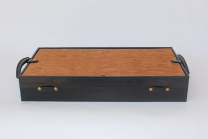 Handmade Leather Luxury Watch Box for 36 Watches – 3-Tier Organizer Display Case