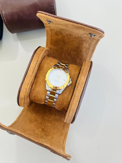 Personalized Faux Leather Watch Box, Groomsman Gift