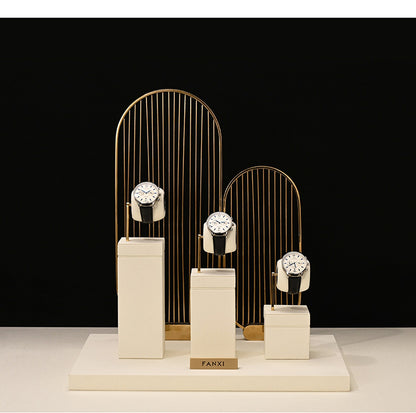 Microfiber Watch Stand: Jewelry Shop Display, Mens Watch Storage