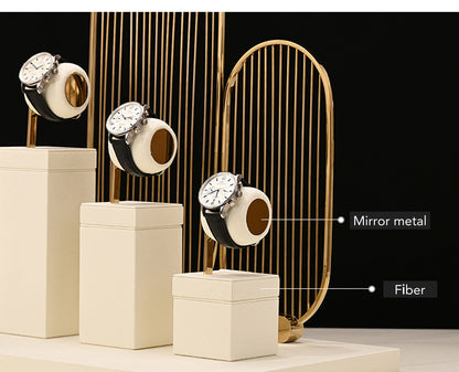 Microfiber Watch Stand: Jewelry Shop Display, Mens Watch Storage