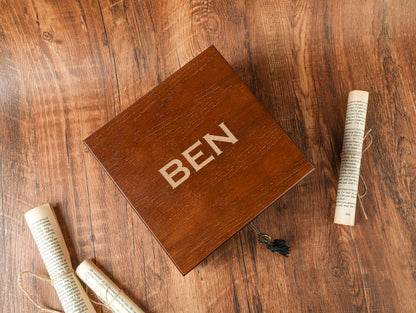 Personalized Watch Box for Men, Engraved Wooden Watch Box, Watch Case, Watch Storage with Lock & Key, Groomsmen Gifts, Fathers Day Gift