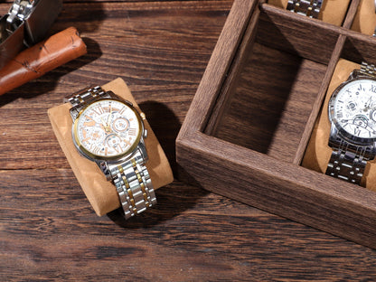 Watch Box with Sunglass Holder, Personalized Groom's Gift, Personalised Leather Watch Box for Men, Watch Case, Watch Organizer,Father's Gift
