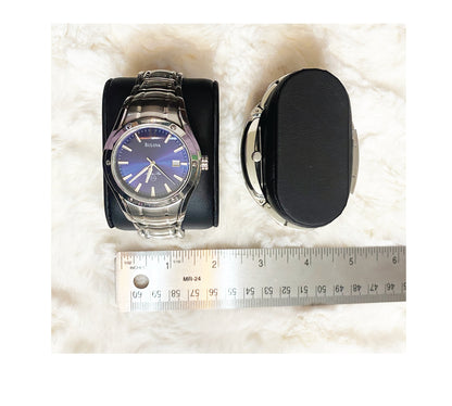 Custom engraved watch box for men with valet tray drawer displays 12 watches-personalized father's day gift