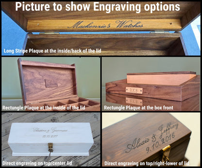 x4 x5 pocket mens watch box wood MCM watch box rolex watch box wooden watch box watch storage box watch box case personalized watch box