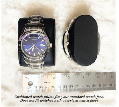 Custom Engraved 6 Slot Watch Box: mens watch display case with accessory storage, gift for him, watch collector case, mens jewelry box