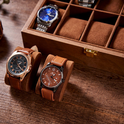Custom Engraved Watch Box | Gift for Dad | Birthday Gift for Men | Personalized Watch Storage Case| Fathers Day Gift | Anniversary Gift