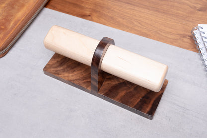 Walnut Watch Stand: Handmade 4 Watch Display, Personalized Gift, Bedside Jewelry Holder, Timestand L