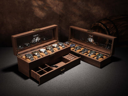 Personalized Watch Storage, Groomsmen Gifts, Engraved Watch Box for Men, Custom Christmas Gift, Watch Organizer, Watch Storage, Gift for Him