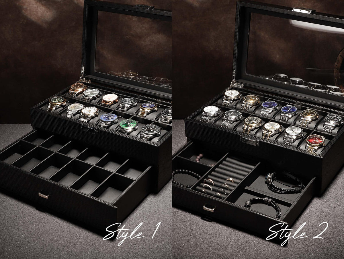 Personalized Watch Storage, Groomsmen Gifts, Engraved Watch Box for Men, Custom Christmas Gift, Watch Organizer, Watch Storage, Gift for Him