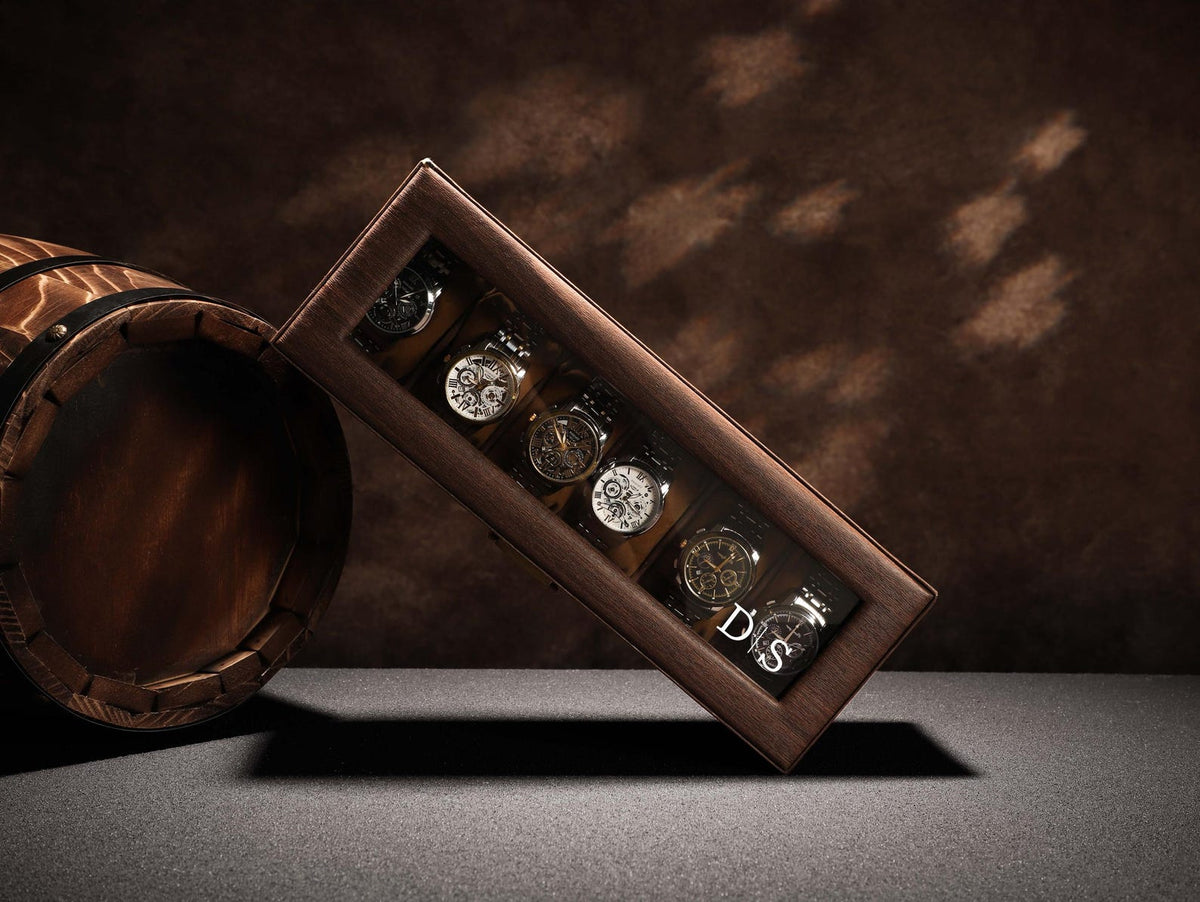 Personalized Watch Storage, Groomsmen Gifts, Engraved Watch Box for Men, Custom Christmas Gift, Watch Organizer, Watch Storage, Gift for Him