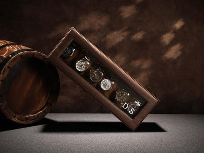Personalized Watch Storage, Groomsmen Gifts, Engraved Watch Box for Men, Custom Christmas Gift, Watch Organizer, Watch Storage, Gift for Him
