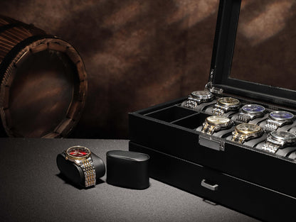 Personalized Watch Storage, Groomsmen Gifts, Engraved Watch Box for Men, Custom Christmas Gift, Watch Organizer, Watch Storage, Gift for Him