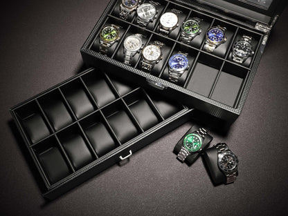 Personalized Watch Storage, Groomsmen Gifts, Engraved Watch Box for Men, Custom Christmas Gift, Watch Organizer, Watch Storage, Gift for Him