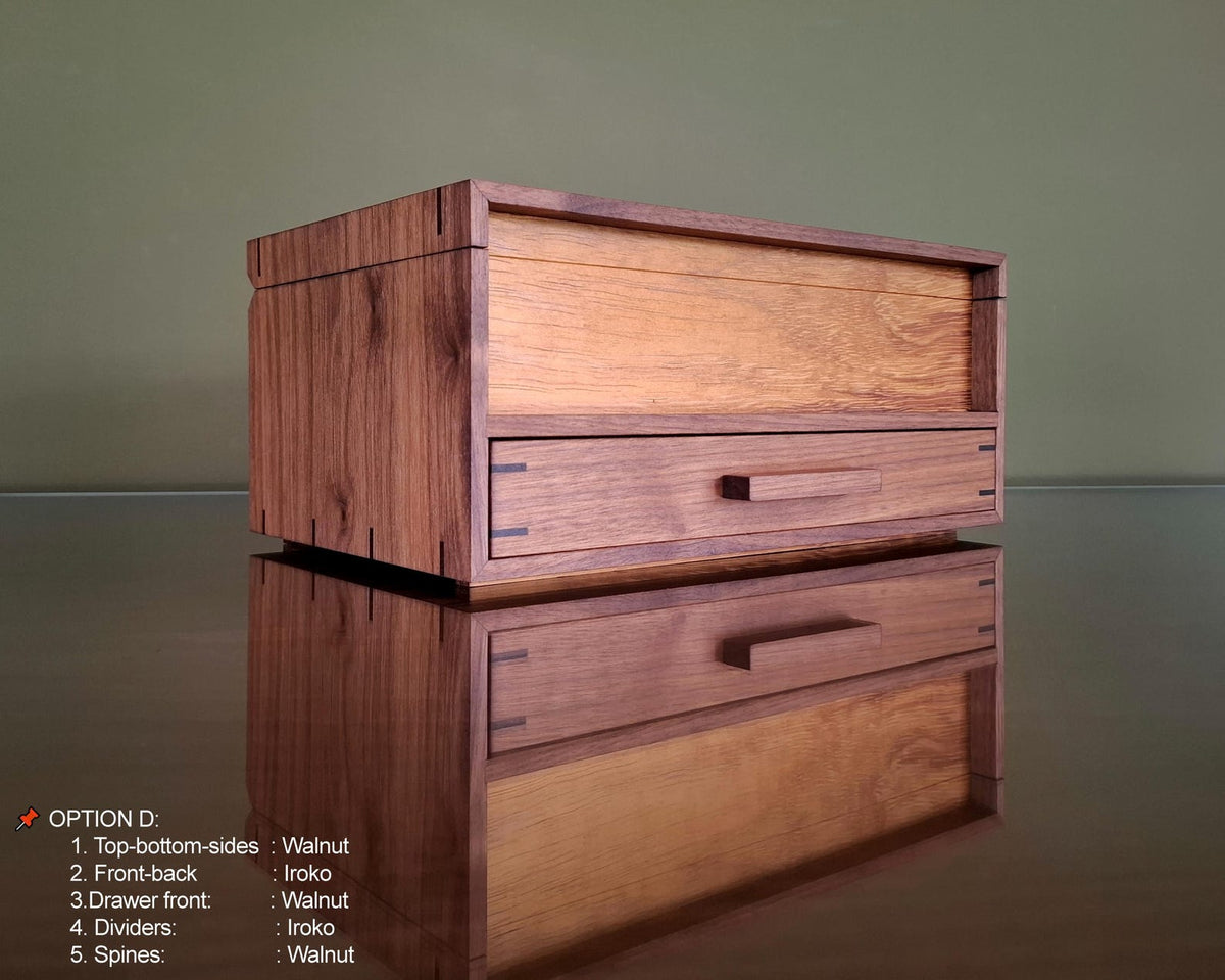x10 watch box with drawer wood MCM watch box rolex watch box wood wooden watch box watch storage box watch box case personalized watch box