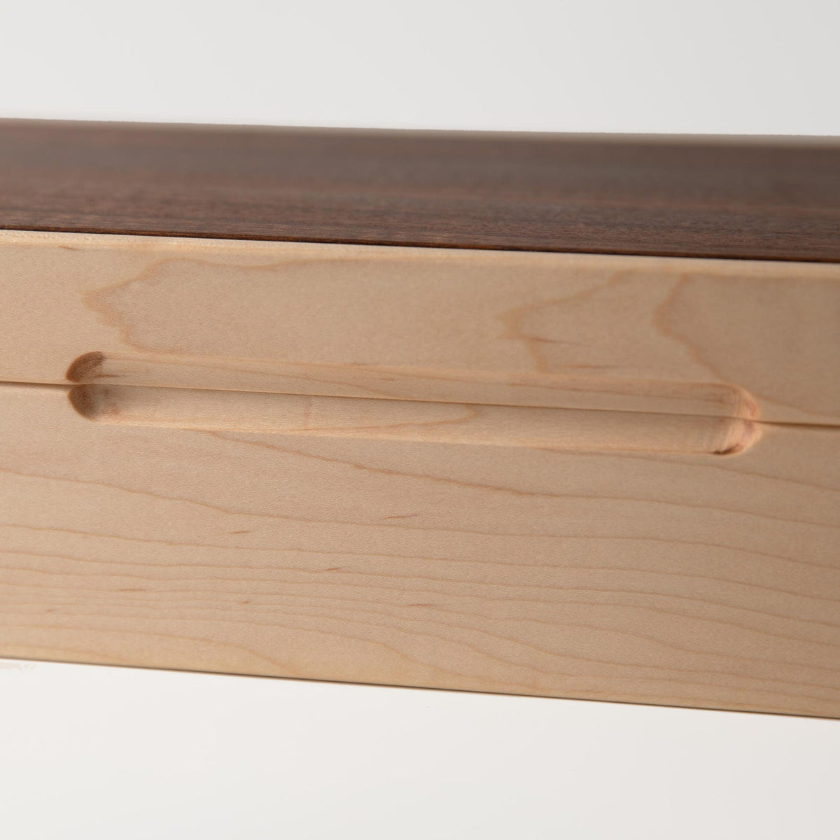 Curly Maple Watch Box - Sapele Mahogany Lid - 8 Watch Compartments - Personalized Gift for Him - Handmade
