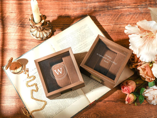 Customized Watch Storage Box Gift For Him, Personalized Watch Storage With Single Slot, Watch Box Gift For Groomsmen, Men's Christmas Gift