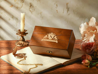 Watch Storage Box, Engraved Watch Box for 1/2 slot Watches, Personalized Wooden Watch Box With Name, Watch Box for Men, Valentine's Day Gift
