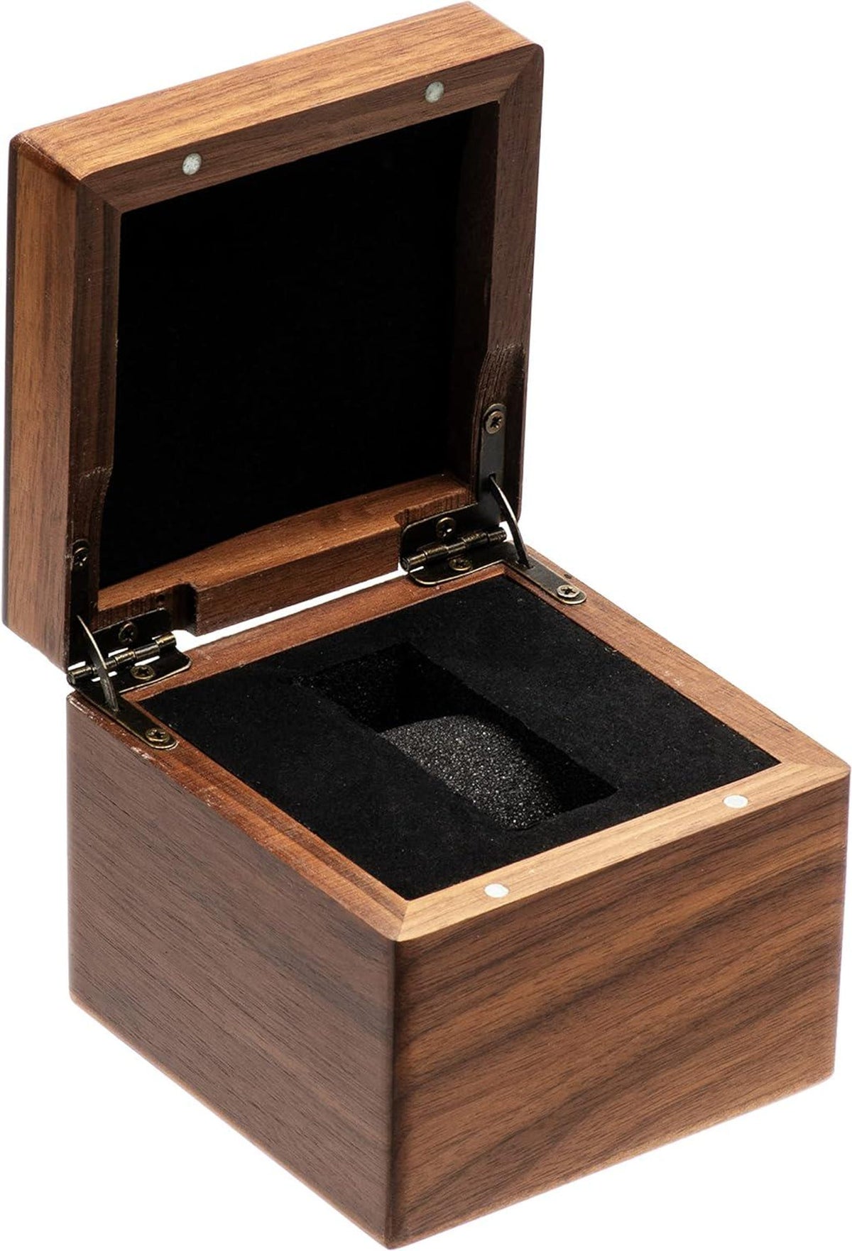 Personalized WOOD WATCH BOX for Men Travel Roll Case Display Organizer Groomsmen Birthday Gift for Him Dad Son Boyfriend