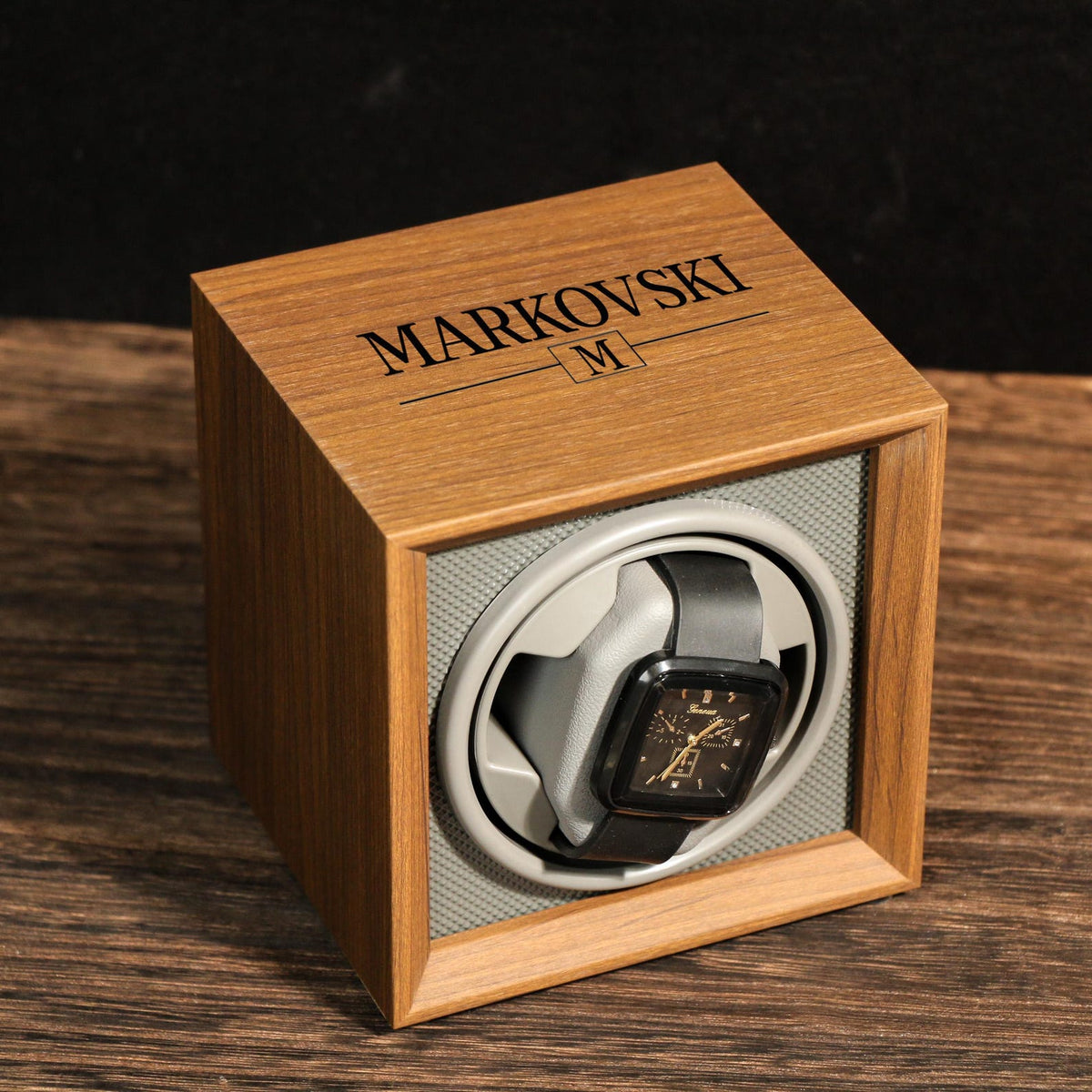 Handmade Watch Case For Single Watch,Wooden Watch Storage,Anniversary Gift For Men, Gift for Watch Lover,Father's day gift,Gift for step dad