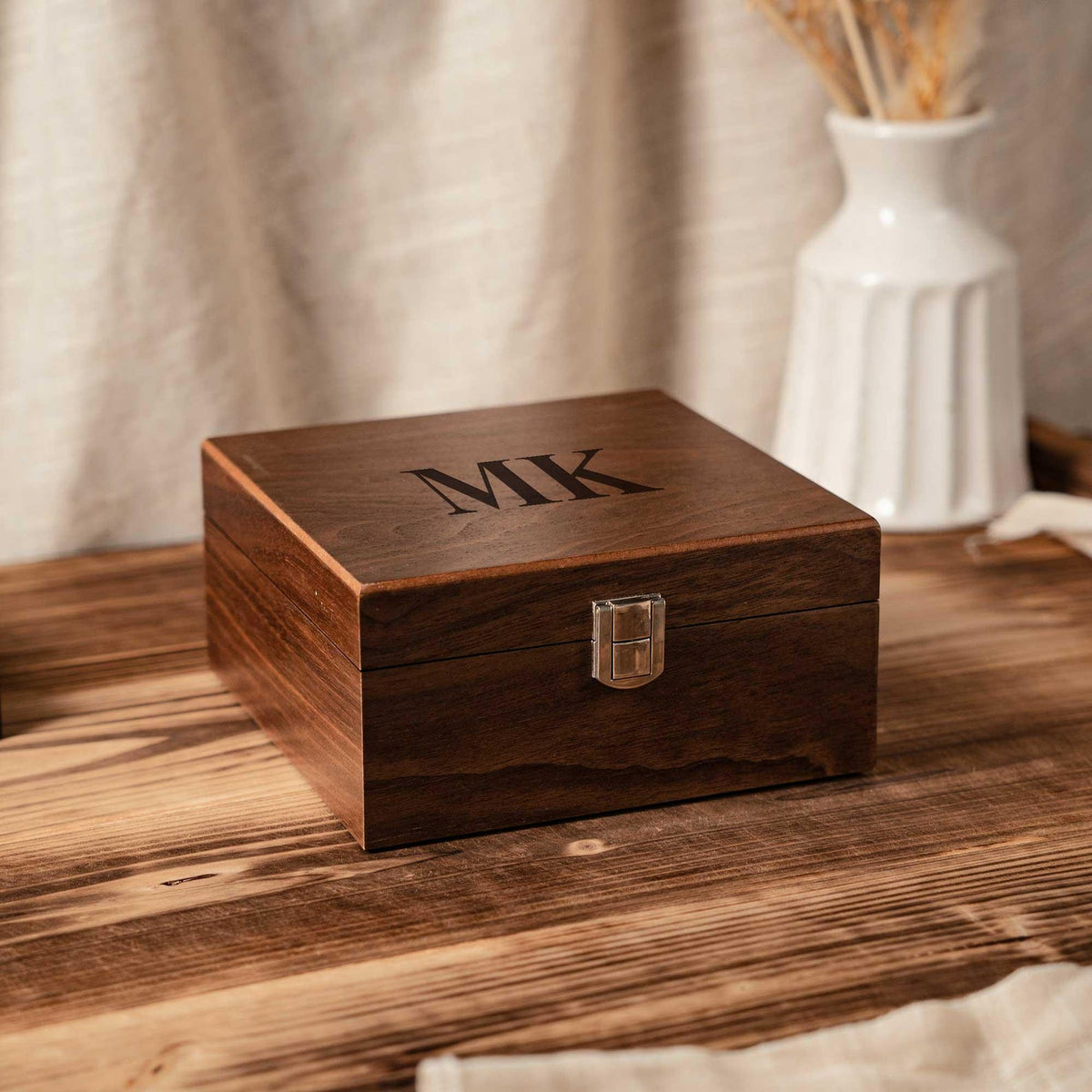 Engraved Wooden Watch Box for Men, Personalized Watch Box with Lock, Watch Organizer For Him, Watch Box With 6 slots, Anniversary Gifts