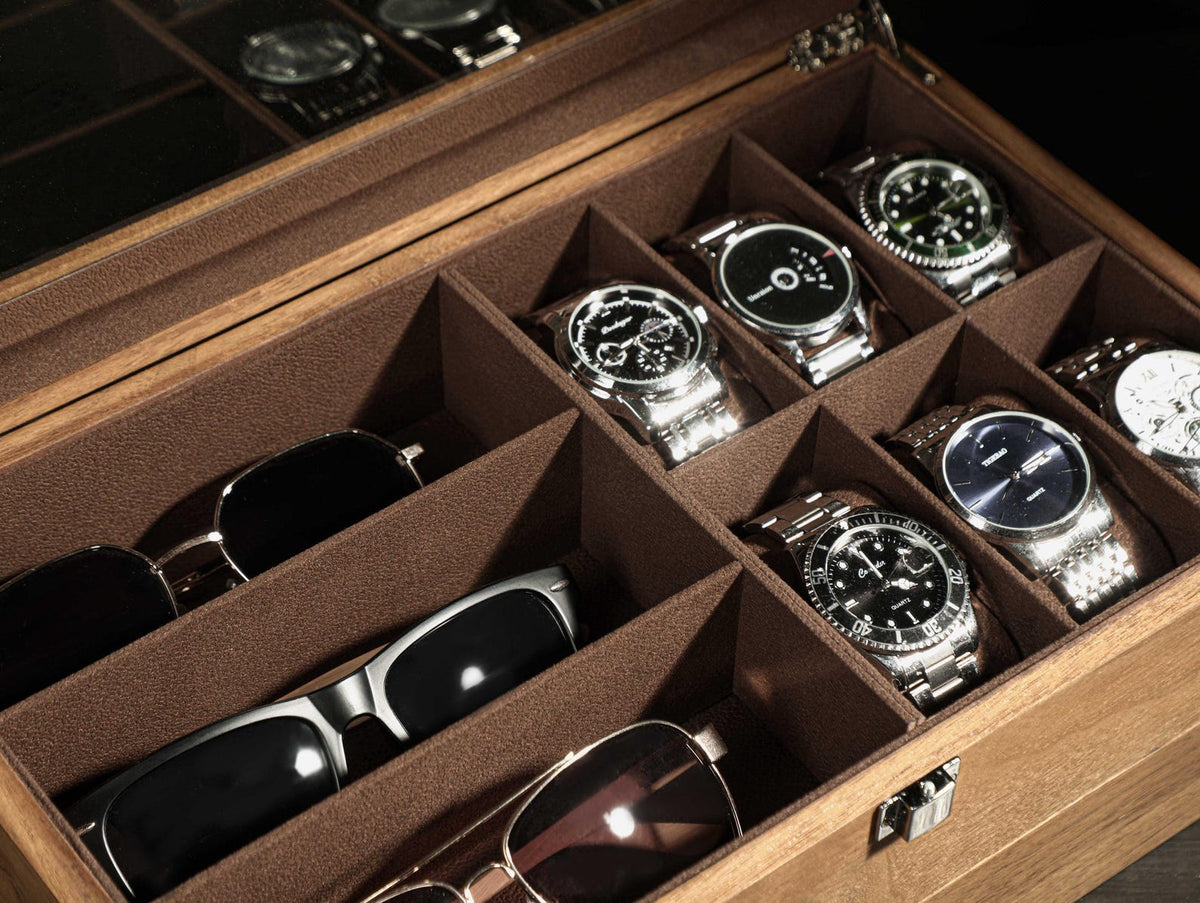 Personalized Watch Storage, Groomsmen Gifts, Engraved Watch Box for Men, Custom Christmas Gift, Watch Organizer, Watch Storage, Gift for Him