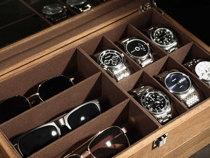Personalized Watch Storage, Groomsmen Gifts, Engraved Watch Box for Men, Custom Christmas Gift, Watch Organizer, Watch Storage, Gift for Him
