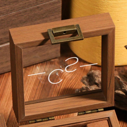 Personalized wooden Watch Box for 1 or 3, Gift for Husband, Luxury Gift for Him, Custom Engraved Watch Display Case, Personalized Name