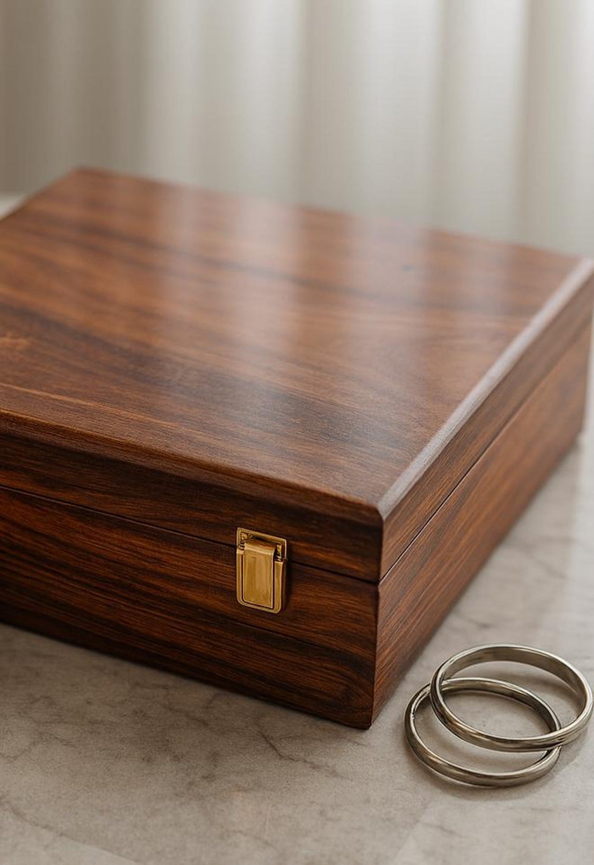 15 Slot Wooden Watch Case – Custom Engraved Jewellery Organizer Box, Gift for Husband, Father & Watch Collector