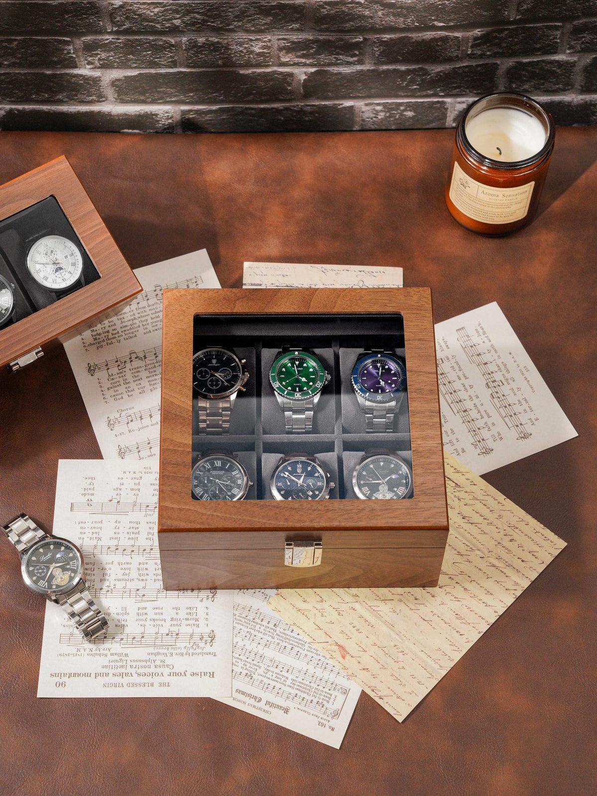 Customized Engraved Watch Box, Personalized Watch Holder, Birthday Gift for him, Watch Case, Boyfriend Gift, Husband's Gift