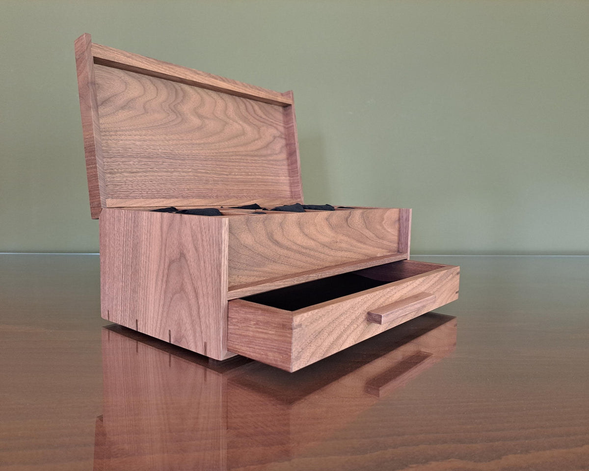x10 watch box with drawer wood MCM watch box rolex watch box wood wooden watch box watch storage box watch box case personalized watch box