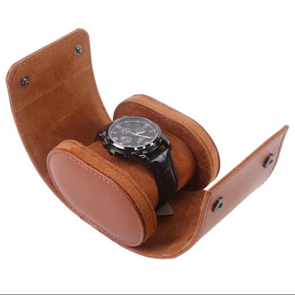 Personalized Faux Leather Watch Box, Groomsman Gift