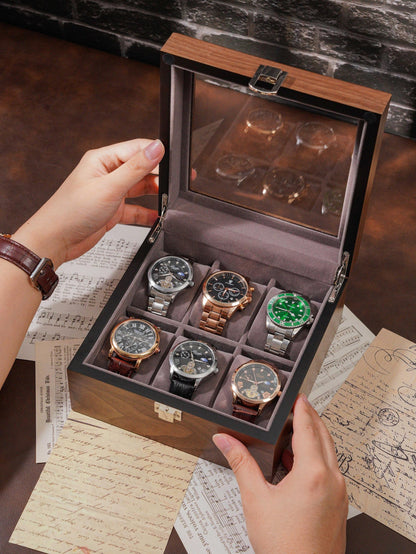 Customized Engraved Watch Box, Personalized Watch Holder, Birthday Gift for him, Watch Case, Boyfriend Gift, Husband's Gift