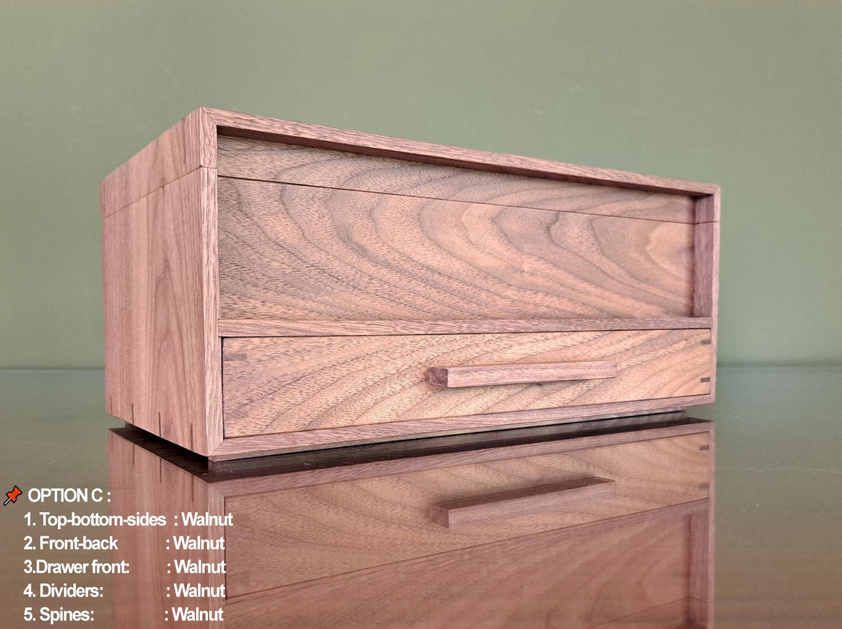 x10 watch box with drawer wood MCM watch box rolex watch box wood wooden watch box watch storage box watch box case personalized watch box