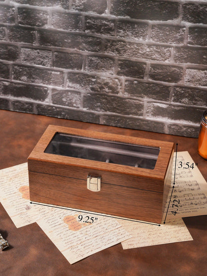 Customized Engraved Watch Box, Personalized Watch Holder, Birthday Gift for him, Watch Case, Boyfriend Gift, Husband's Gift