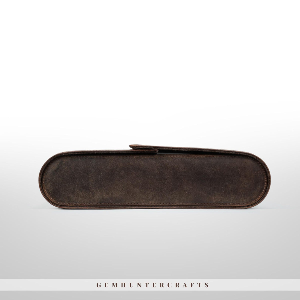 24 Slot Crazy Horse Leather Watch Box – Vintage Display Case