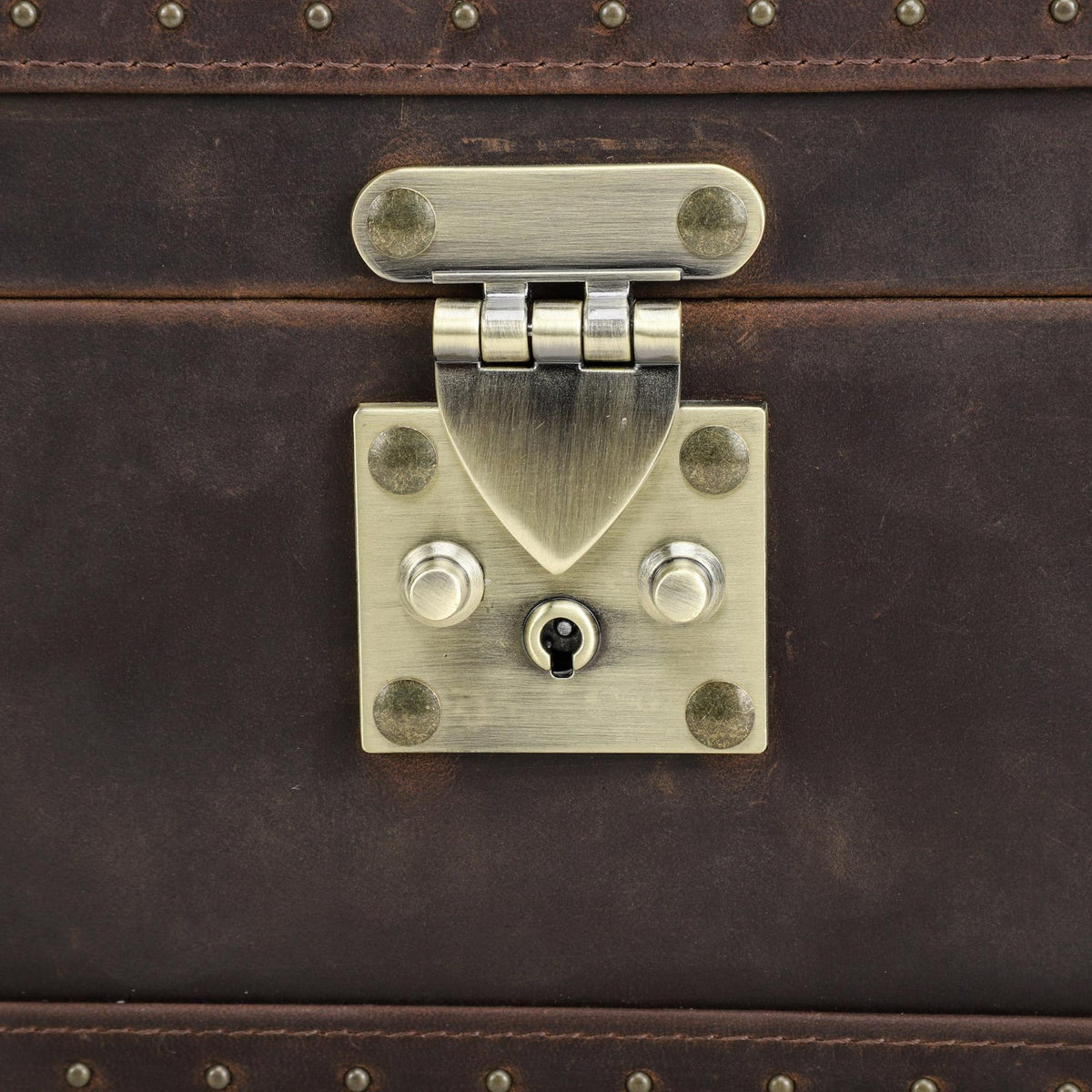 Handmade Crazy Horse Leather Watch Box – 8 Slot, Travel Storage Case